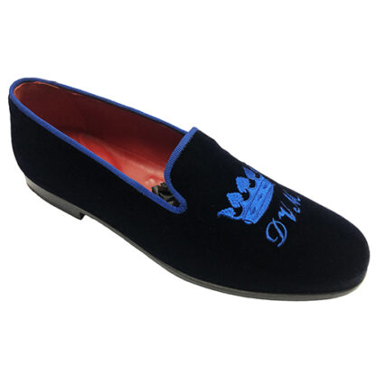 Pantofole slippers con corona e iniziali - immagine 3