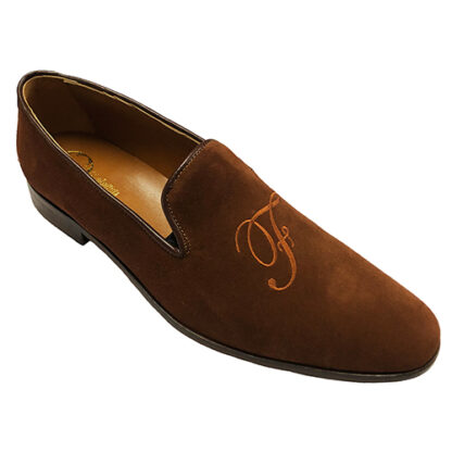 Slippers personalizzabili in pelle scamosciata - immagine 2