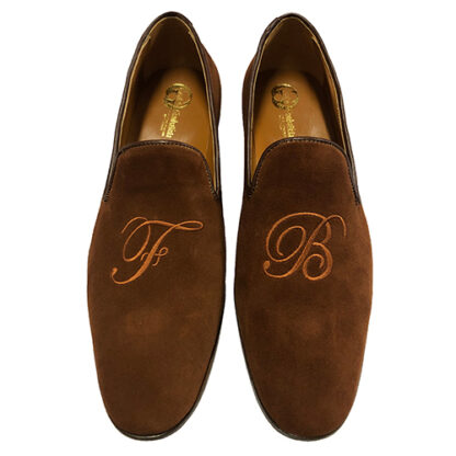 Slippers personalizzabili in pelle scamosciata - immagine 3
