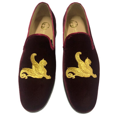 Slippers con ricamo leone veneziano - immagine 2