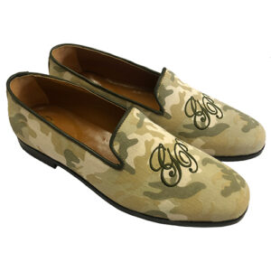Slippers in tessuto camouflage